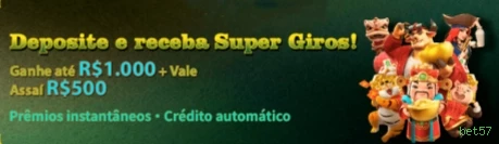 App bet57 para Android e iOS - download grátis